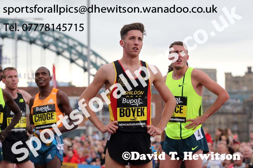 Cameron Boyek Mens One Mile, Great North CityGames. Photo: David T. Hewitson/Sports for All Pics